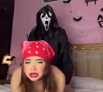 Sofia Rodriguez Halloween HOT Sex Tape Blowjob Doggy